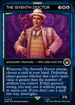 Near Mint, English - 2 x MTG The Seventh Doctor - Showcase Universes Beyond: Doc - Image 1