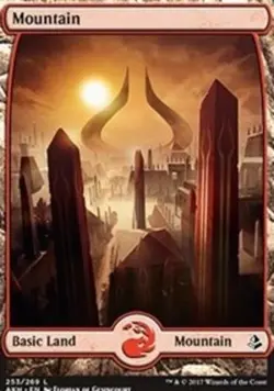Hero Deal, English - 4 x MTG Mountain (Full Art) Amonkhet - Image 1