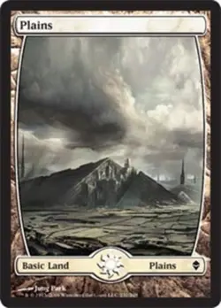 Hero Deal, English - 4 x MTG Plains (231) - Full Art Zendikar - Image 1