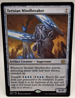 MTG Terisian Mindbreaker Rare Artifact Creature Brothers War BRO 083/287 - 186 - Image 1