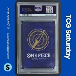 2026 ONE PIECE JP AZURE SEAS SEVEN #OP12-030 DRACULE MIHAWK SP ALT ART PSA 10 - Image 2