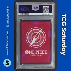 2025 ONE PIECE 3RD ANNIVERSARY TOURNAMENT #P MONKEY D. LUFFY PSA 10 - Image 2