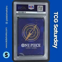 2026 ONE PIECE AZURE SEA'S SEVEN #OP14-112 BOA HANCOCK ALTERNATE ART SR PSA 10 - Image 2