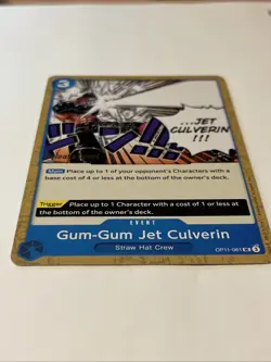 Gum-Gum Jet Culverin Uncommon (UC) OP11-061 A Fist of Divine Speed Release Event - Image 3