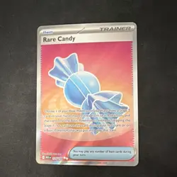 The Pokemon Company Rare Candy 175/132 Me01 Ultra Rare Holo Trainer Card - Image 1