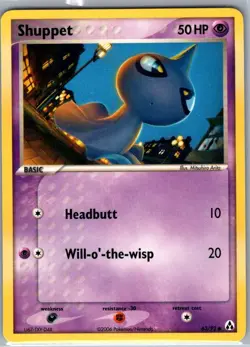 Shuppet 63/92 Non Holo Legend Maker - Pokemon Card - NM - Image 1