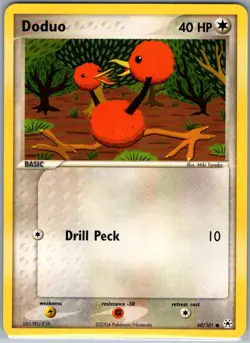 Doduo 60/101 Non Holo Hidden Legends - Pokemon Card - NM - Image 1