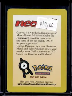 2001 Pokemon League Promo Insert Card - Image 2