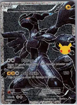 Zekrom 114/114 Celebrations: Classic Collection - Pokemon Card - NM - Image 1