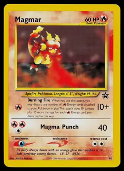 Pokemon Card - Magmar Wizards Black Star Promos 44 Promo - Image 1