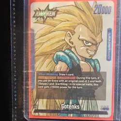 Bandai Dragon Ball Super Card Game Gotenks Leader Awaken SB02-017 20000 Power - Image 1