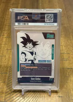 Son Goku SB02-033 (Gold) Leader Manga Booster 02 Dragon Ball Card English - Image 2