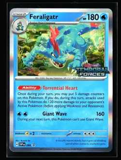 Feraligatr - (Prerelease) Holo Promo SV: Scarlet & Violet Promo Cards 089 NM - Image 1