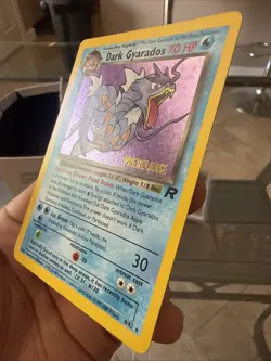 Pokemon TCG Dark Gyarados Promo Card Pre-Release 8/82 Holo Nm - Image 5