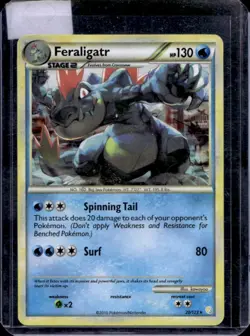 2010 Pokemon HeartGold & SoulSilver Feraligatr Promos Holo #20/123 - Image 1