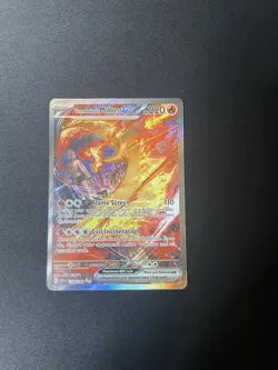 Pokemon TCG Team Rockets Moltres EX Destined Rivals Card 229/182 - Image 1