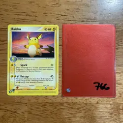 ⚡ Raichu 13/95 EX Team Magma vs Team Aqua Pokemon TCG Regular Rare English 766 - Image 1