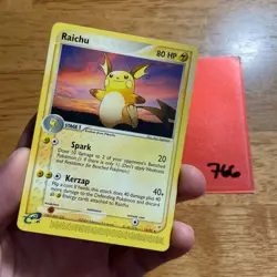 ⚡ Raichu 13/95 EX Team Magma vs Team Aqua Pokemon TCG Regular Rare English 766 - Image 3