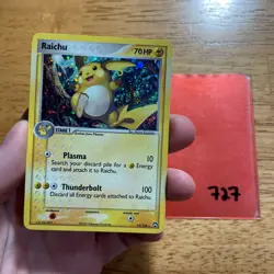 ⚡🐭 Raichu 12/108 - EX Power Keepers - Pokemon TCG Rare HOLO Foil - English 727 - Image 3
