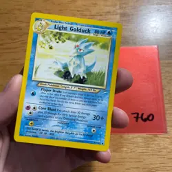 🦆 Light Golduck 47/105 Unlimited Neo Destiny Pokemon TCG Uncommon - English 760 - Image 3