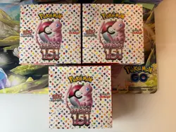 (3) Lot 2023 Pokemon Japanese Scarlet & Violet 151 Factory Sealed Booster Box - Image 1