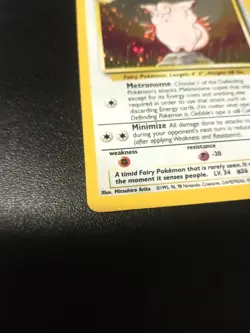 LP Pokemon TCG Clefable & Kangaskhan 2 Card Holo Lot Jungle /base set 2 WOTC - Image 4