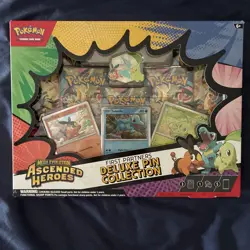 Pokemon Ascended Heroes First Partners Deluxe Pin Collection NEW & SEALED - Image 1