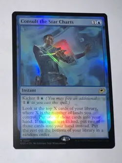 Consult the Star Charts - #51 Foil - Edge of Eternities - Mtg NM - Image 1