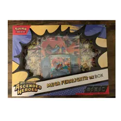 Pokemon TCG Mega Evolution: Ascended Heroes Mega Feraligatr ex Box - Image 1