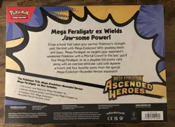 Pokemon TCG Mega Evolution: Ascended Heroes Mega Feraligatr ex Box - Image 2