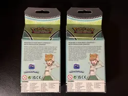 Set Of 2 Pokemon Professor Juniper Premium Tournament Collection Boxes SWSH Era - Image 4