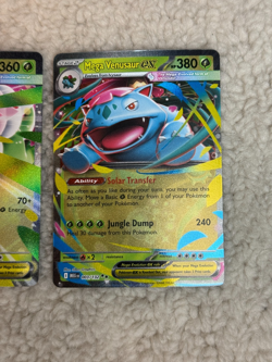 POKEMON MEGA VENUSAUR EX-MEGA MEGANIUM EX-CETITAN EX - Image 4