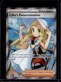 2025 Pokemon Mega Evolution Lillie's Determination Ultra Rare #169/132 - Image 1