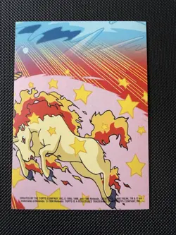Topps Pokemon #08 Wartortle 1 of 10 TV Animation Series 2 Blue Logo - Near Mint - Image 2