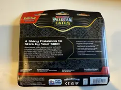 Pokemon Paldean Fates Maschiff Tech Sticker Collection 3 pack Sealed - Image 2