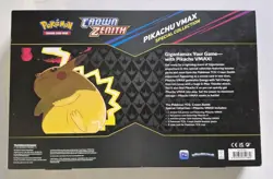 Pokemon TCG Crown Zenith Pikachu VMAX Special Collection Box - Image 2