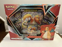 Pokemon TCG Sword & Shield Dragonite V Box NEW / SEALED - Image 1
