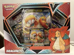 Pokemon TCG Sword & Shield Dragonite V Box NEW / SEALED - Image 2