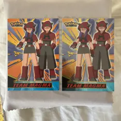 Set Of Team Magma 2003 Topps Pokemon Advanced Non-Holo & Foil - Image 1