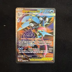 Pokemon Mega Greninja EX 100/086 Chaos Rising M/NM In Hand Full Art Prerelease - Image 4