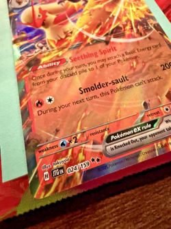 Blaziken ex 024/159 Sv09: Journey Together Double Rare NM Pokemon TCG - Image 2