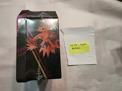 Pokemon TCG Crown Zenith Tin Galarian Moltres 5 Booster Packs Sealed - Image 3