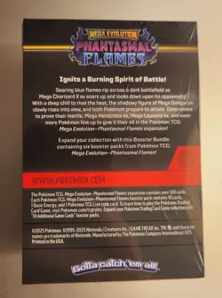 Pokemon TCG: Phantasmal Flames Mega Evolution Booster Bundle Factory Sealed - Image 2