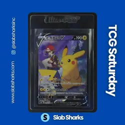 2021 POKEMON JP VMAX CLIMAX #222/184 PIKACHU V CHARACTER SUPER RARE - Image 1