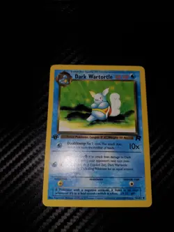 Dark Wartortle - 1st Edition - 46/82 Team Rocket - Pokemon TCG - 2000 - Image 2
