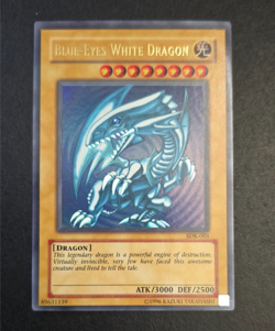 Yugioh - Blue-Eyes White Dragon SDK-001 Original - Excellent - Image 1