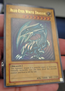 Yugioh - Blue-Eyes White Dragon SDK-001 Original - Excellent - Image 3