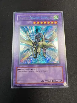 Yu-Gi-Oh! Gaia the Dragon Champion (NM) LOB-125 Secret Rare - Image 1