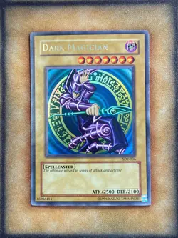 Yugioh Dark Magician SDY-006 Ultra Rare Original Print LP - Image 1