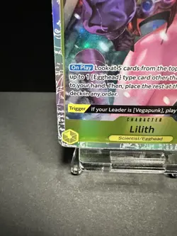 Lilith OP07-111 - One Piece TCG - SR Super Rare Foil NM Near-Mint English - Image 3